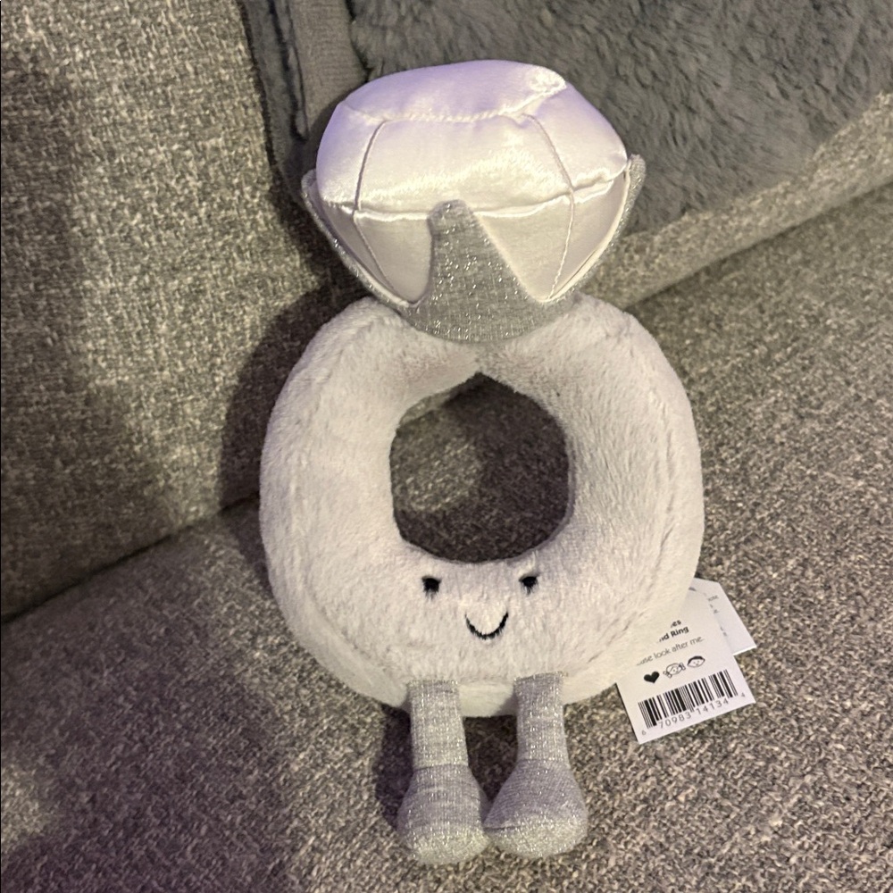 Jellycat Amuseables diamond ring